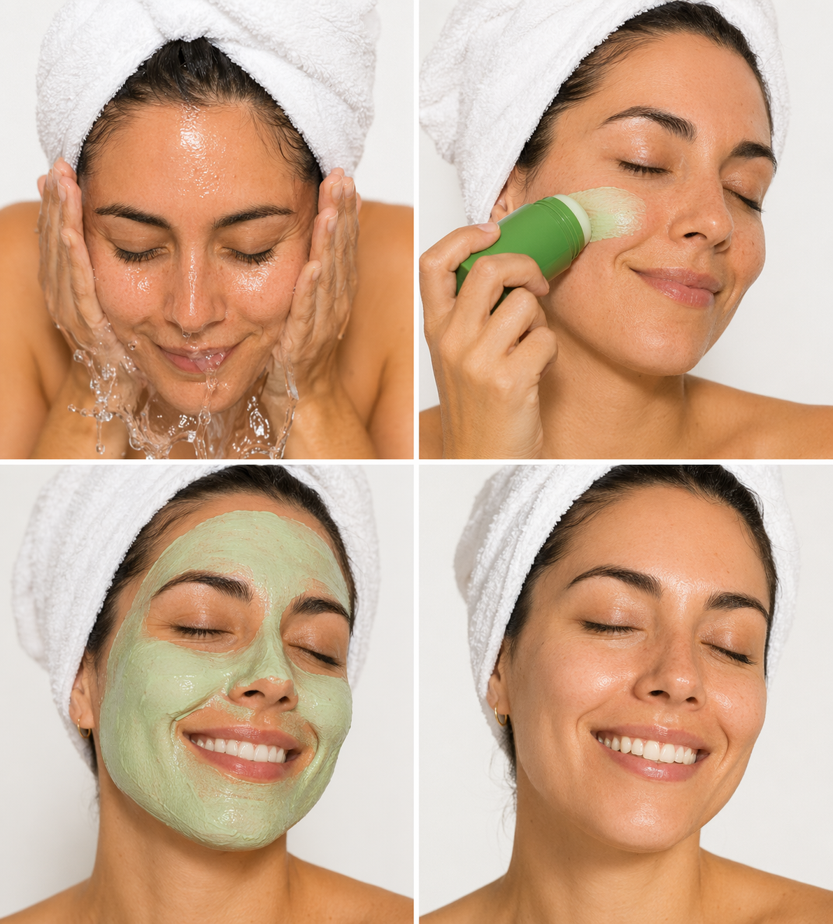 Mascarilla Té Verde en Barra — Flower Secret.