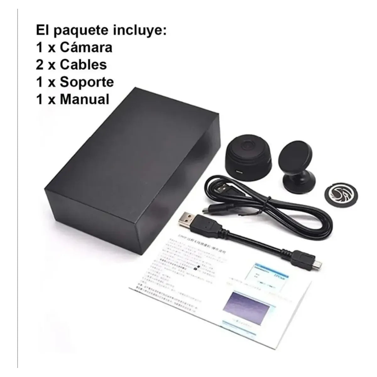 Mini Cámara WiFi Full HD 1080P
