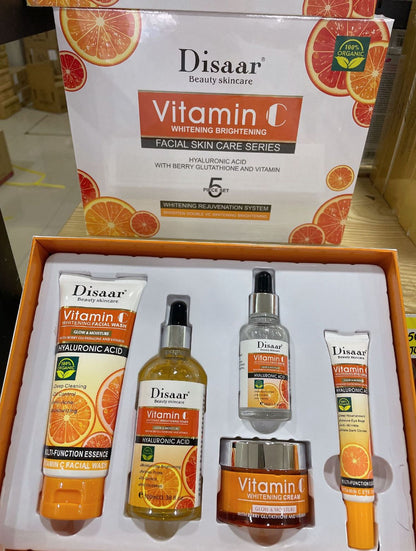 Set Facial Vitamina C Disaar 5 Piezas