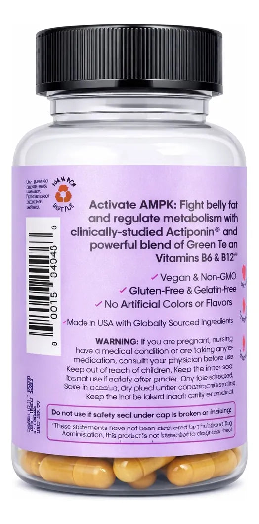 Lemme Burn — Suplemento Activador de Metabolismo · 60 Cápsulas
