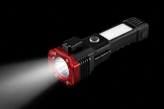 TacLight 4x1-Linterna Multifuncional 4 En 1 Recargable