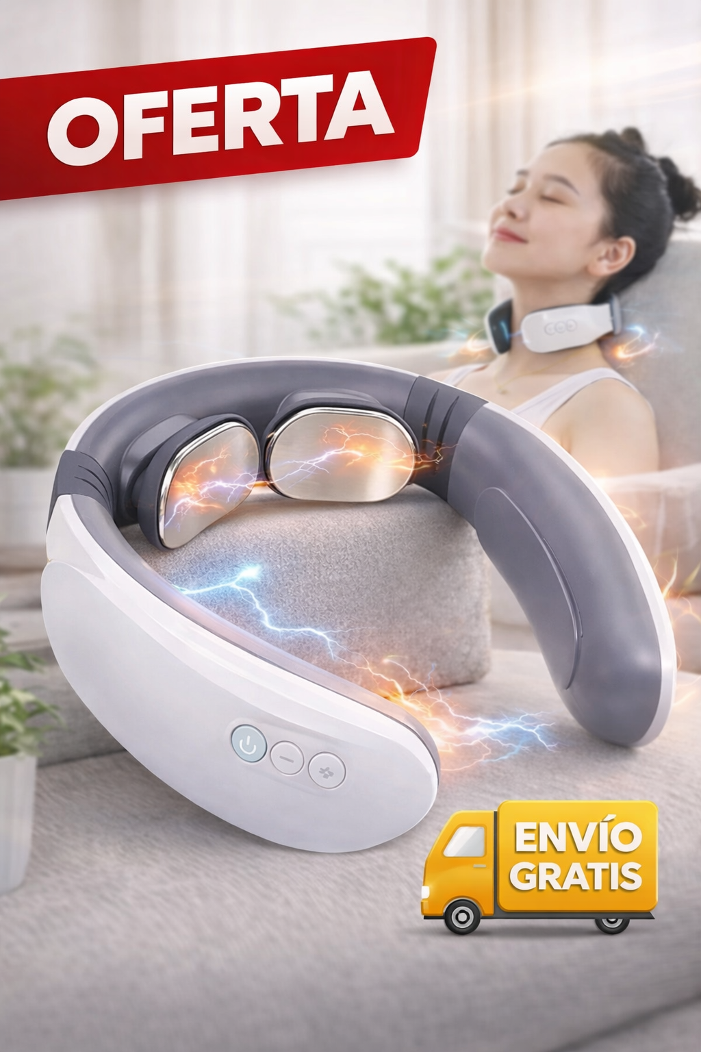 Masajeador de cuello y espalda