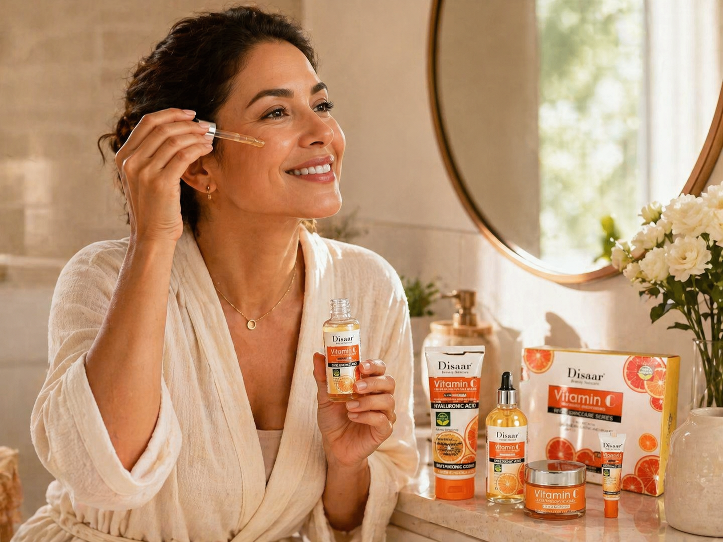 Set Facial Vitamina C Disaar 5 Piezas