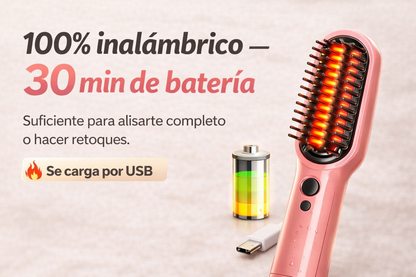 Mini cepillo alisador portátil