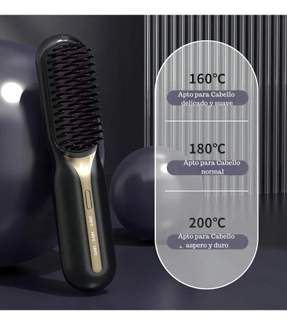 Mini cepillo alisador portátil