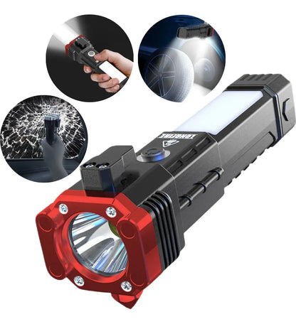 TacLight 4x1-Linterna Multifuncional 4 En 1 Recargable