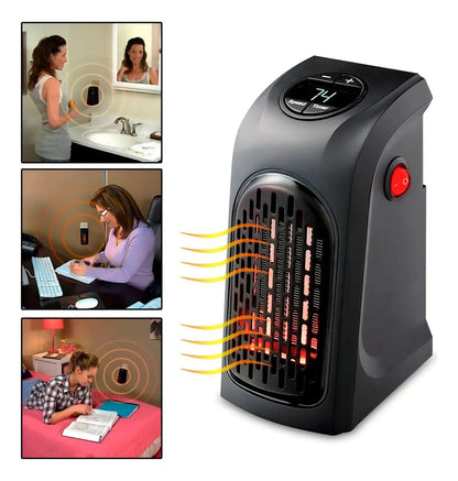 Calefactor Electrico portatil y de bajo consumo