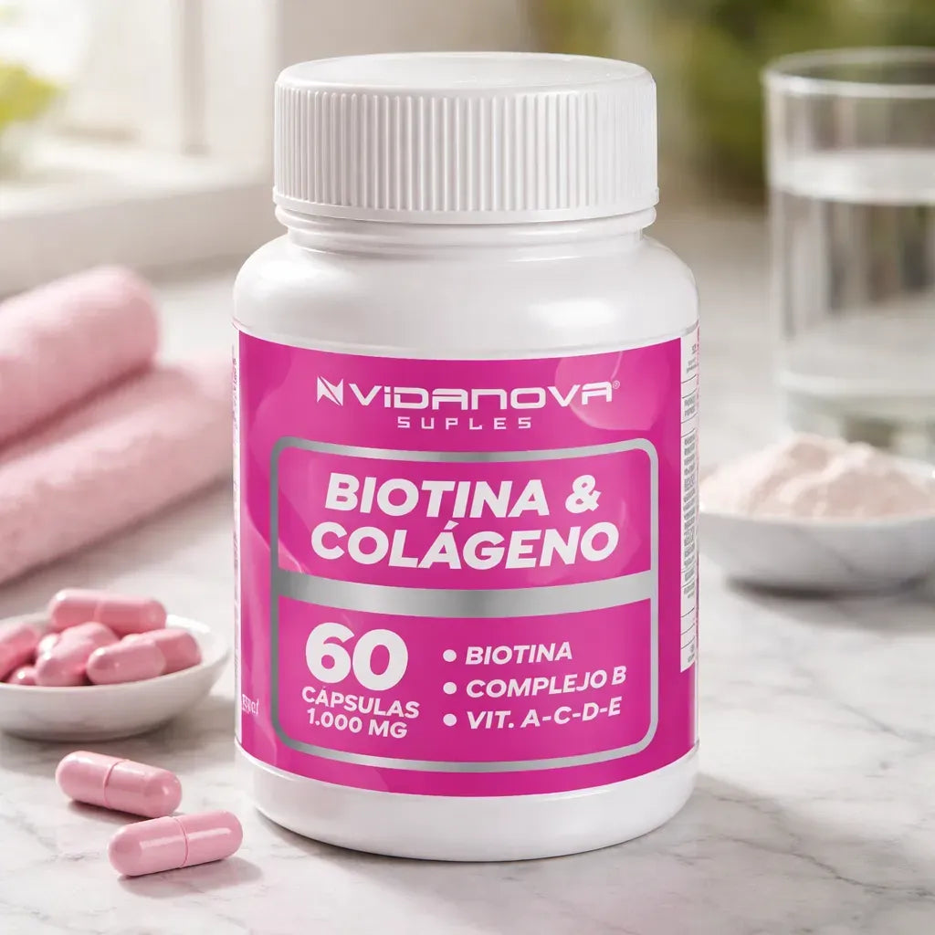 BIOTINA + COLÁGENO 60CAPS
